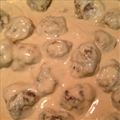 Swedish Meatballs in Sour Cream Sauce