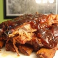 SWEET GINGER AND SOY-GLAZED SPARERIBS