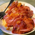 Sweet Orange Glazed Baked Ham