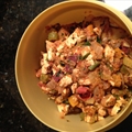Sweet Potato Hash With Peppers, Tomato and Tofu