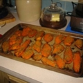 Sweet Potatoes with Rosemary and Garlic