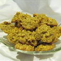 Tahini Oatmeal Walnut Cookies