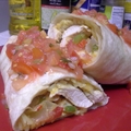 TBC's Chicken Fajita Burrito