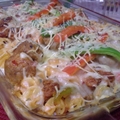 TBC's Three Cheese Spicy Italian Sausage Bake