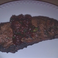 Beef Tenderloin with Cherry Salsa