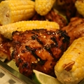Tequila-Glazed Grilled Chicken Thighs