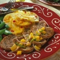 Teriyaki Pork Medallions with Papaya Salsa