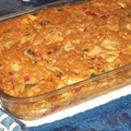 Tex-mex Chicken Spaghetti Casserole