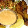 Thai Chicken Sate with Spicy Peanut Sauce