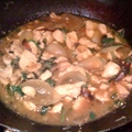Thai Chicken Stir Fry with Mint Leaves and Chile