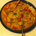 Thai Curry Chicken w/ Sweet Red Peppers
