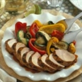 Thai Pork Tenderloin with Grilled Vegetables