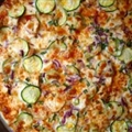 Thin-Crust Thai Chicken Pizza (like Papa Murphy's)