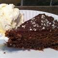 Thomas Family Birthday Cake (a.k.a. Julia Child's Chocolate and Almond Cake