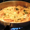 Tilapia with White Wine and Lemon Basil Sauce