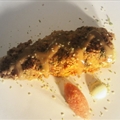 Toasted Macadamia Crusted Mahi w/ Kahlua, Lime, & Ginger Buerre Blanc