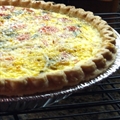 Tomato Basil Quiche