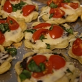 Tomato Basil Tartlets