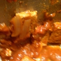 Dinner-Tomato Sauce with Baked Tofu