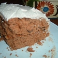 Tomato Soup Spice Cake with Cinnamon Buttercream Frosting
