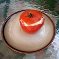 Tomato Stuffed with Egg Salad