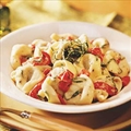 Tortellini Alfredo with Roasted Peppers