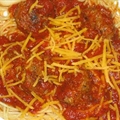 Traditional Spaghetti And  Meatballs 