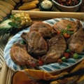 Tropical Island Chops with Pineapple-Cucumber Salsa