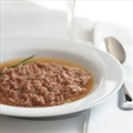 Truffled Red Wine Risotto with Parmesan Broth
