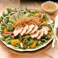 Turkey Bangkok Salad with Peanut Dressing