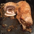 Turkey breast stuffed with boudin