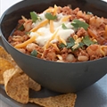 Turkey Chili Soup with Hominy