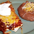 Turkey Enchiladas with sauce