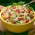 Turkey Franks and Pasta Salad