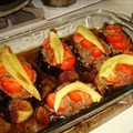 Turkish Style Stuffed Eggplants