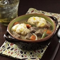 Beef Stew with Cheddar Dumplings 
