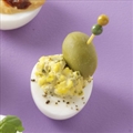 Dazzling Dirty Martini Deviled Eggs