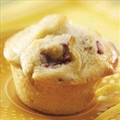 Rhubarb Lemon Muffins