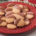 Dipped Peanut Butter Cookies 