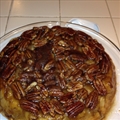 Upside Down Apple Pecan Pie