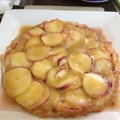 Upside Down Peach Tart