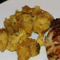 Usha's Alu Aur Gobi (potatoes and cauliflower)