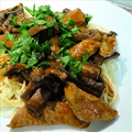 Veal with Tomato and Mushroom Sauce