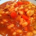 Vegan White Bean and Vegetable Soup