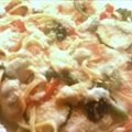 Vegetable and Chicken Alfredo