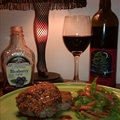 Walnut Round Eye with Warm Celery & Tomato Slaw