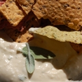 White Bean Hummus with Sage and Roasted Garlic