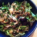 Wild Mushroom Salad with Balsamic Vinaigrette