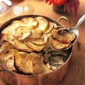 Yukon Gold Potato and Wild Mushroom Gratin