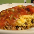 Zesty Beef Corn Bread Dinner